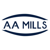 AA MIlls logo, AA MIlls contact details