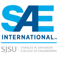 SAE International, SJSU logo, SAE International, SJSU contact details