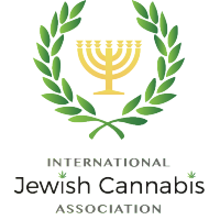 The International Jewish Cannabis Association logo, The International Jewish Cannabis Association contact details