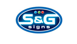 S&G Signs logo, S&G Signs contact details