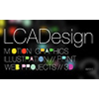 LCADesign logo, LCADesign contact details