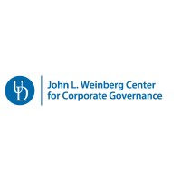 John L. Weinberg Center for Corporate Governance logo, John L. Weinberg Center for Corporate Governance contact details