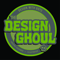 The Design Ghoul logo, The Design Ghoul contact details