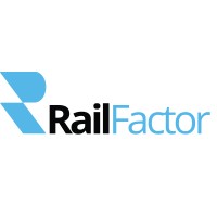 RailFactor logo, RailFactor contact details