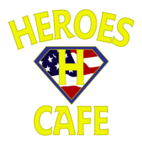 Heroes Cafe logo, Heroes Cafe contact details