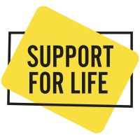 Support for Life logo, Support for Life contact details