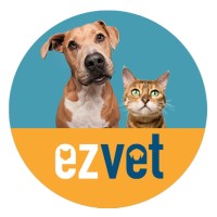 EzVet logo, EzVet contact details