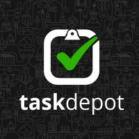 TaskDepot logo, TaskDepot contact details