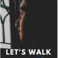 LET'S WALK logo, LET'S WALK contact details