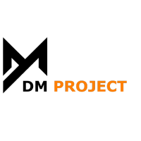 DM Project logo, DM Project contact details