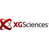 XG Sciences logo, XG Sciences contact details