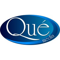 Que Media logo, Que Media contact details