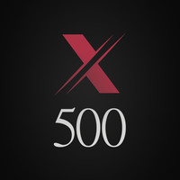 X500 logo, X500 contact details