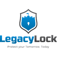 LegacyLock logo, LegacyLock contact details