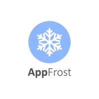 AppFrost logo, AppFrost contact details