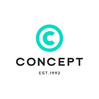 Concept logo, Concept contact details