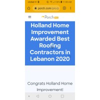 Holland Home Improvement logo, Holland Home Improvement contact details