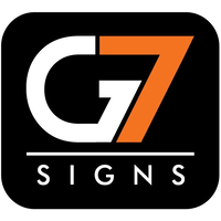 G7 signs logo, G7 signs contact details