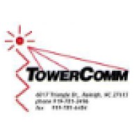 TowerComm logo, TowerComm contact details