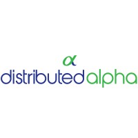 Distributed Alpha logo, Distributed Alpha contact details