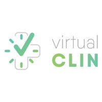 VirtualClin logo, VirtualClin contact details