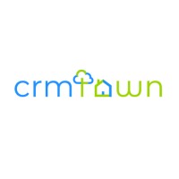 CRMtown logo, CRMtown contact details