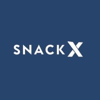 SnackX logo, SnackX contact details