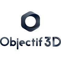 Objectif 3D logo, Objectif 3D contact details