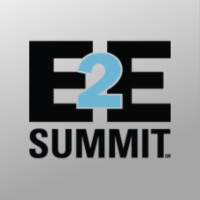 E2E Summitâ„¢ logo, E2E Summitâ„¢ contact details