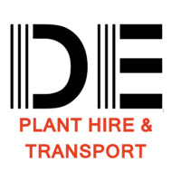 DE Plant Hire logo, DE Plant Hire contact details