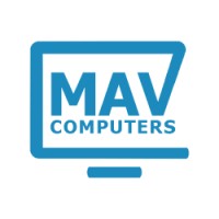 MAV Computers logo, MAV Computers contact details