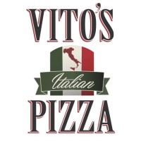 'Vito''s Italian Pizza' logo, 'Vito''s Italian Pizza' contact details