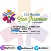 E.S.E. HOSPITAL SAN JERONIMO DE MONTERÍA logo, E.S.E. HOSPITAL SAN JERONIMO DE MONTERÍA contact details