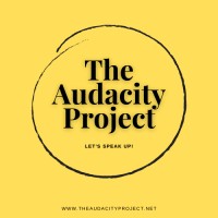 The Audacity Project logo, The Audacity Project contact details