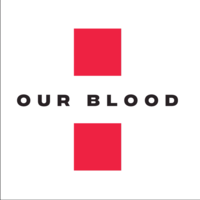 Our Blood logo, Our Blood contact details