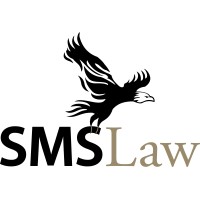 SMS Law logo, SMS Law contact details