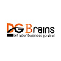 DG Brains logo, DG Brains contact details