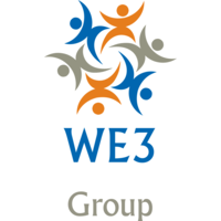 WE3 Group logo, WE3 Group contact details