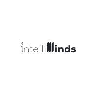 IntelliMinds logo, IntelliMinds contact details