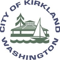 City of Kirkland logo, City of Kirkland contact details