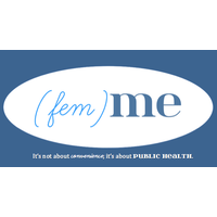 (fem)me logo, (fem)me contact details