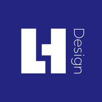 LH Design logo, LH Design contact details