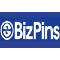 BizPins logo, BizPins contact details