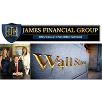 The James Financial Group logo, The James Financial Group contact details