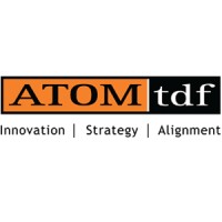 ATOM TDF logo, ATOM TDF contact details