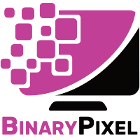 Binary Pixel logo, Binary Pixel contact details