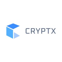 CryptX logo, CryptX contact details