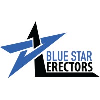 Blue Star Erectors logo, Blue Star Erectors contact details