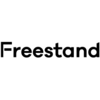 Freestand logo, Freestand contact details