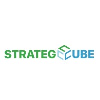 StrategCube logo, StrategCube contact details